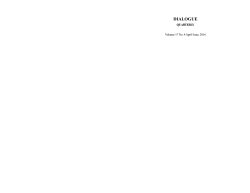 April-June 2016, Volume 17 No. 4