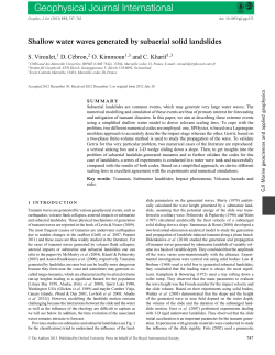 Shallow water waves generated by subaerial solid landslides