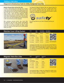 Manhole Cover Lifting System