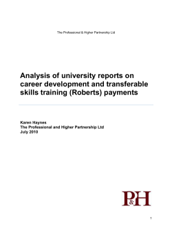 Analysis20042009RobertsReports