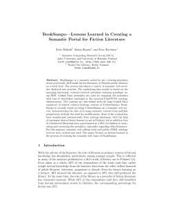 BookSampo&mdash;Lessons Learned in Creating a Semantic Portal for