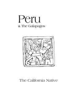 The Galapagos - The California Native