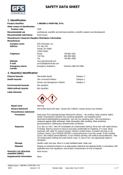 MSDS - GFS Chemicals