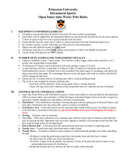 Innertube Water Polo - Princeton University