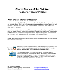 JB Script Final 7.7.11 - Kansas Humanities Council