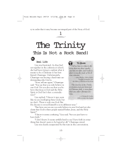 The Trinity - Nazarene Publishing House