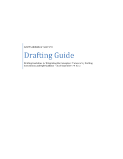 Drafting Guide