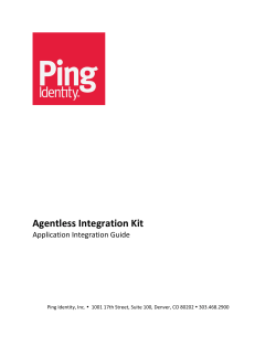 Agentless Integration Guide