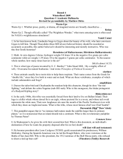 04 Round 4 - Middle School Quizbowl Packet Archive