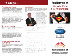 7 Steps in Hiring a Sales Superstar