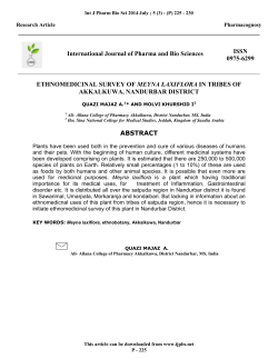 PDF - International Journal of Pharma and Bio Sciences