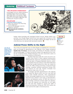 Judicial Power Shifts to the Right