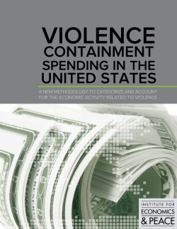 CONTAINMENT UNITED STATES - Institute for Economics and Peace