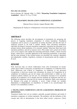 abstract r&eacute;sum&eacute; - P&agrave;gines de la UAB