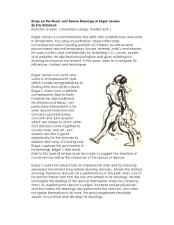 Essay on the Music and Dance Drawings of Edgar Jansen By Fay