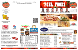 Make life easier &mdash;&mdash;&mdash;- try our online ordering