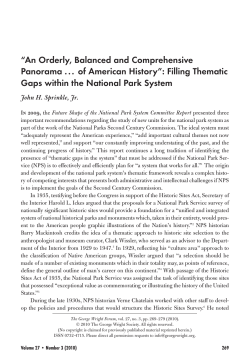 &ldquo;An Orderly, Balanced and Comprehensive Panorama of
