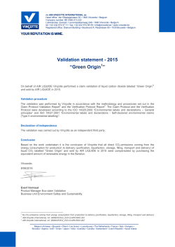 CO 2 - Vin&ccedil;otte