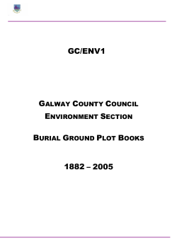 GC/ENV1 1882 &ndash; 2005 - Galway County Council