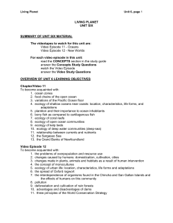 living planet - Austin Community College