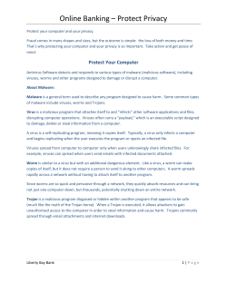 Online Banking &ndash; Protect Privacy