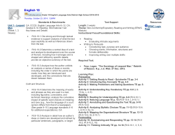 Tenth Grade - Redlands Unified School District