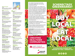 SCHENECTADY GREENMARKET