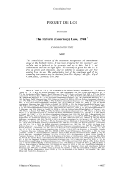 Reform (Guernsey) Law, 1948