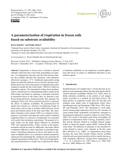 A parameterization of respiration in frozen soils