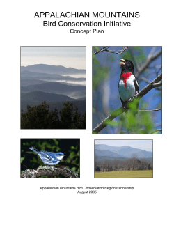 appalachian mountains - Atlantic Coast Joint Venture