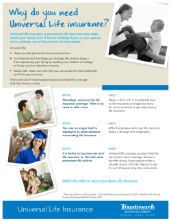 Universal Life Insurance