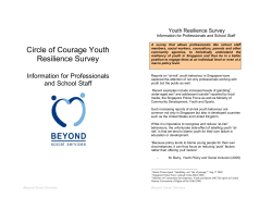 Circle of Courage Youth Resilience Survey