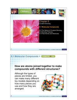 8.1 Molecular Compounds
