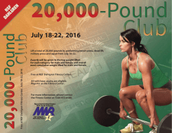 20000-Pound Club 2016