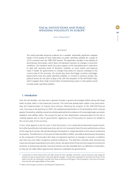 Fiscal Institutions and Public Spending Volatility in Europe