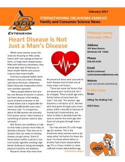 Heart Disease Is Not Just a Man`s Disease