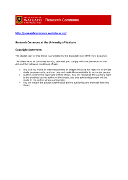 Chapter 2 - Research Commons@Waikato
