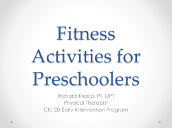 Gross Motor Skills