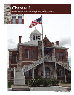 Framework and Function of County Government