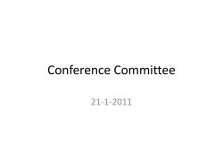 Conference Committee