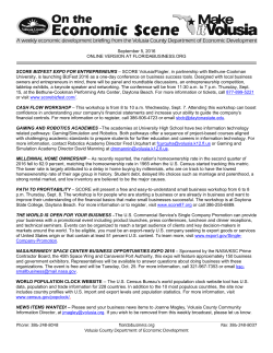 September 5, 2016 ONLINE VERSION AT FLORIDABUSINESS