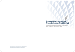 Standard Life Investments Property Income Trust Limited