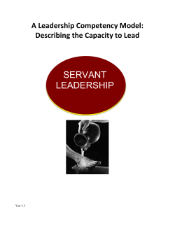 A Leadership Competency Model