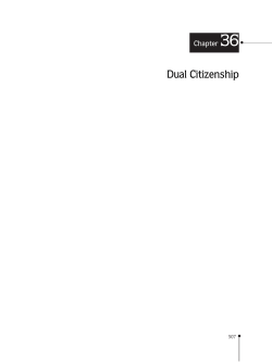 Dual Citizenship - The Indian Diaspora