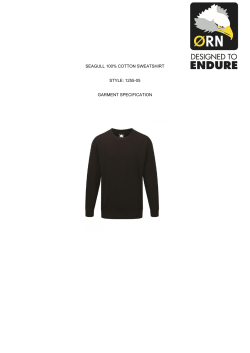 SEAGULL 100% COTTON SWEATSHIRT STYLE: 1255