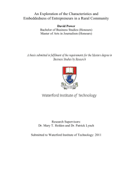 - WIT Repository - Waterford Institute of Technology
