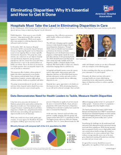 Eliminating Disparities: Why It`s Essential and How to Get It Done