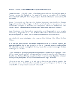 House of Assembly Election: PDP Chieftain slaps Ondo