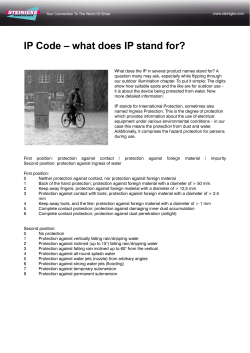 IP Code &ndash; what does IP stand for?