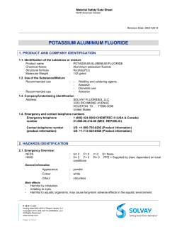potassium aluminium fluoride